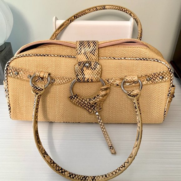 Hand bag Reptile pattern - Picture 2 of 5